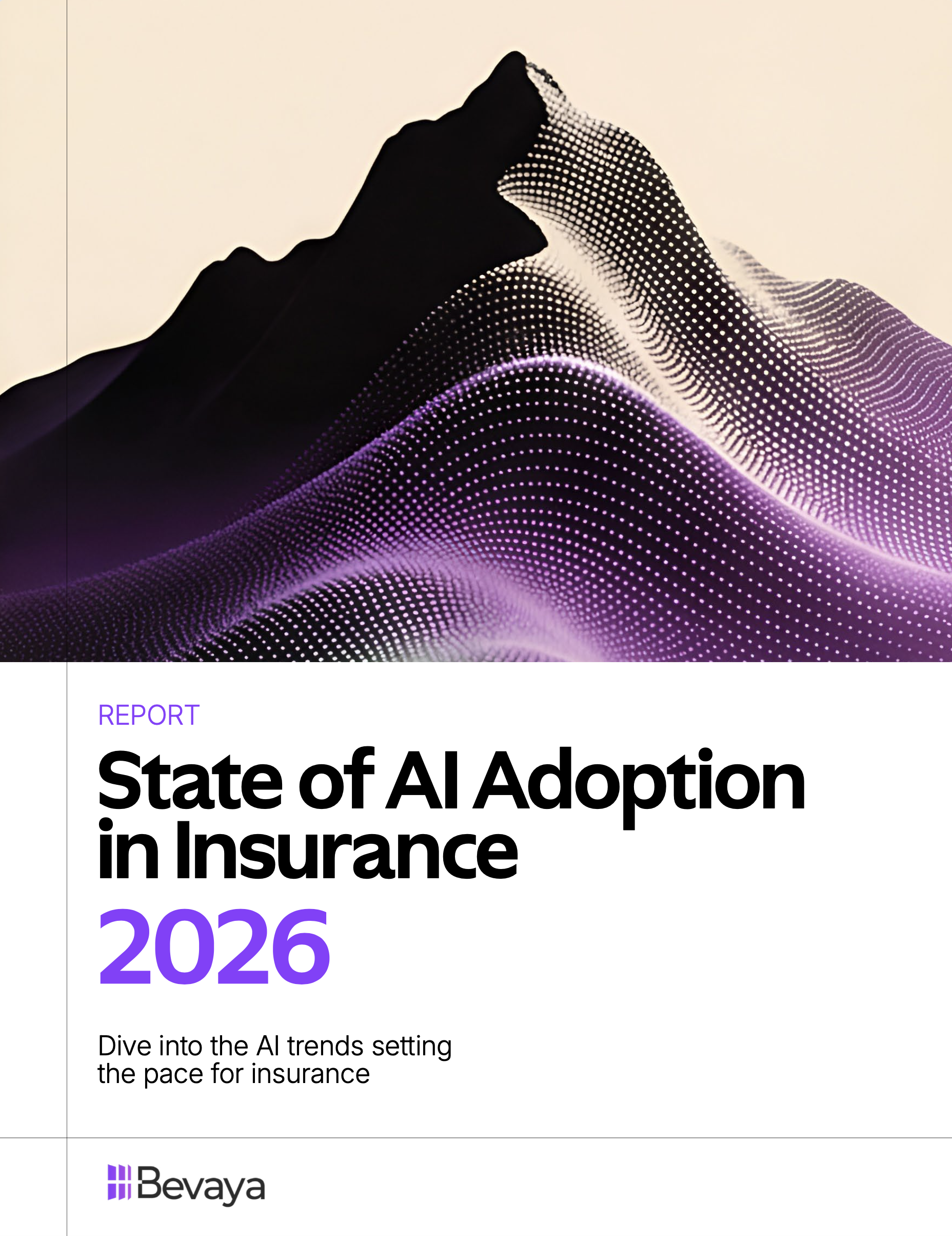 State of AI Adoption in Insurance 2026 report cover