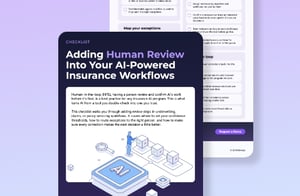 Adding Human Review Into Your AI-Powered Insurance Workflows