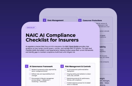 NAIC AI Compliance Checklist for Insurers NAIC AI Compliance Checklist for Insurers