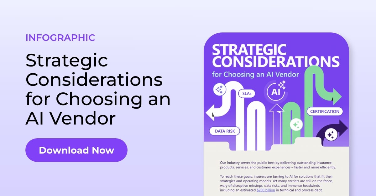 Infographic | Strategic Considerations for Choosing an AI Vendor