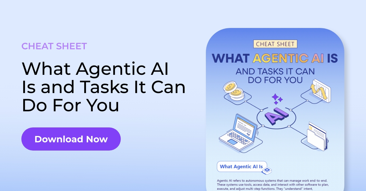 Cheat Sheet | What Agentic AI Is and Tasks It Can Do For Insurance